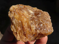 Natural Honey Aragonite Etched & Cobbed Pieces  x 24 From Namibia - Toprock Gemstones and Minerals 