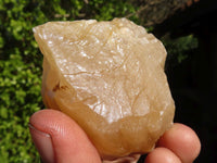 Natural Honey Aragonite Etched & Cobbed Pieces  x 24 From Namibia - Toprock Gemstones and Minerals 
