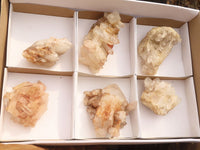 Natural Mixed Quartz Crystal Clusters  x 6 From Madagascar - Toprock Gemstones and Minerals 