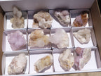 Natural Mixed Spirit Quartz Clusters  x 12 From Boekenhouthoek, South Africa - TopRock