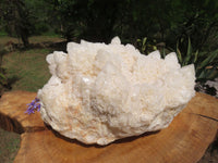 Natural Massive White Phantom Castle Quartz Cluster x 1 From Ivato, Madagascar - TopRock