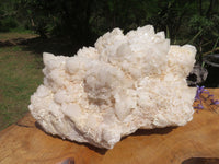 Natural Massive White Phantom Castle Quartz Cluster x 1 From Ivato, Madagascar - TopRock