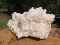 Natural Massive White Phantom Castle Quartz Cluster x 1 From Ivato, Madagascar - TopRock