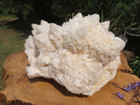 Natural Massive White Phantom Castle Quartz Cluster x 1 From Ivato, Madagascar - TopRock