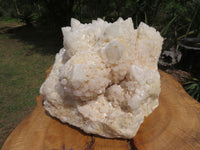 Natural Massive White Phantom Castle Quartz Cluster x 1 From Ivato, Madagascar - TopRock