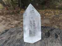 Polished Selection Of Smokey & Clear Quartz Points  x 6 From Madagascar - TopRock