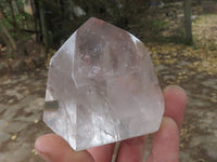 Polished Selection Of Smokey & Clear Quartz Points  x 6 From Madagascar - TopRock