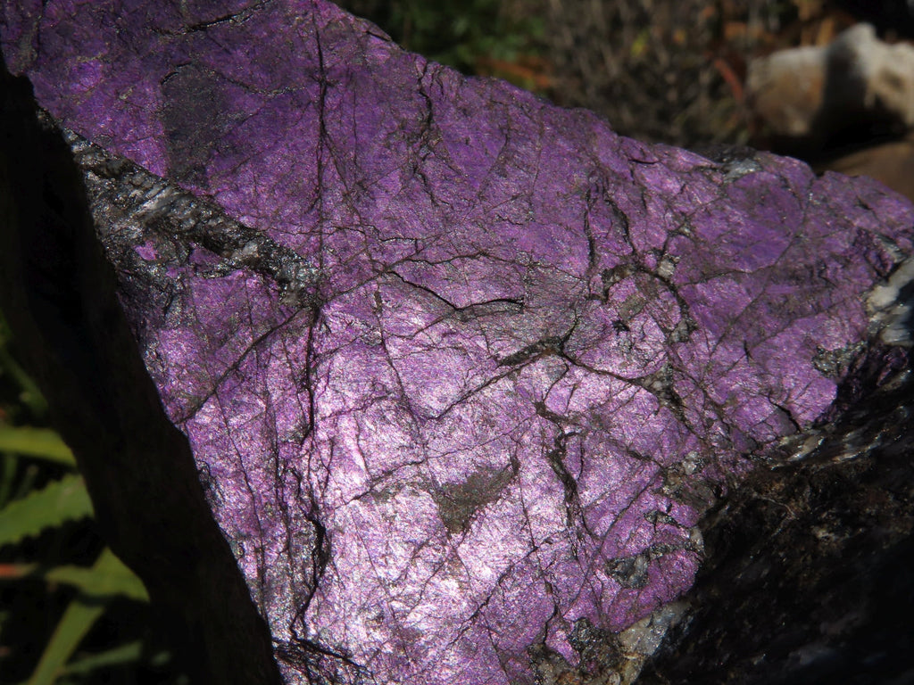 Natural Rough Purpurite Specimens x 2 From Namibia - TopRock