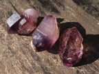 Natural Small Smokey Amethyst Crystals  x 35 From Chiredzi, Zimbabwe - Toprock Gemstones and Minerals 