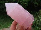 Polished Rose Quartz Crystal Points x 3 From Ambatondrazaka, Madagascar - TopRock