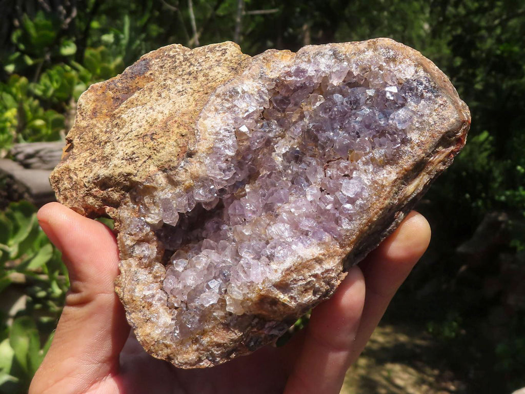Natural Crystal Centred Agate Geodes  x 4 From Zululand, South Africa - TopRock