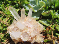 Natural Small mixed Hue Quartz Cluster Specimens  x 24 From Madagascar - TopRock