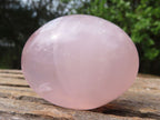 Polished Gemmy Pink Rose Quartz Palm Stones  x 12 From Madagascar - Toprock Gemstones and Minerals 