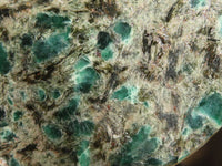 Polished Rare Emerald Mica In Matrix Standing Free Forms x 2 From Mutoko, Zimbabwe - Toprock Gemstones and Minerals 