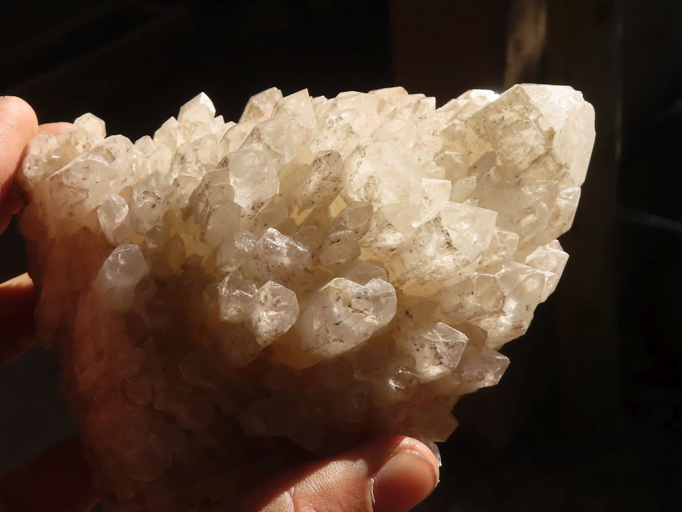 Natural Pineapple / Candle Quartz Clusters  x 2 From Madagascar - Toprock Gemstones and Minerals 