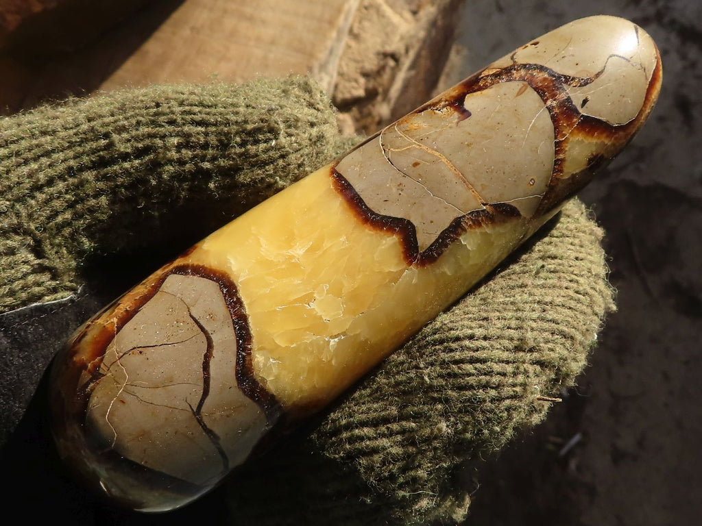 Polished Septerye Massage Wands x 5 From Madagascar - Toprock Gemstones and Minerals 