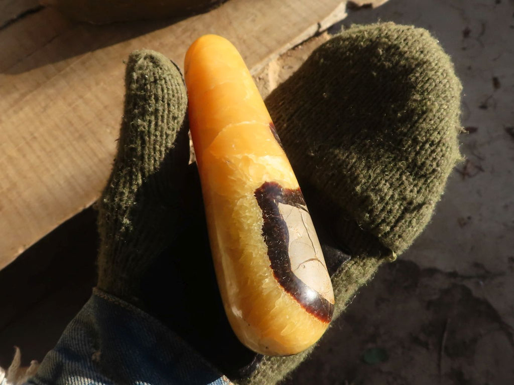 Polished Septerye Massage Wands x 5 From Madagascar - Toprock Gemstones and Minerals 