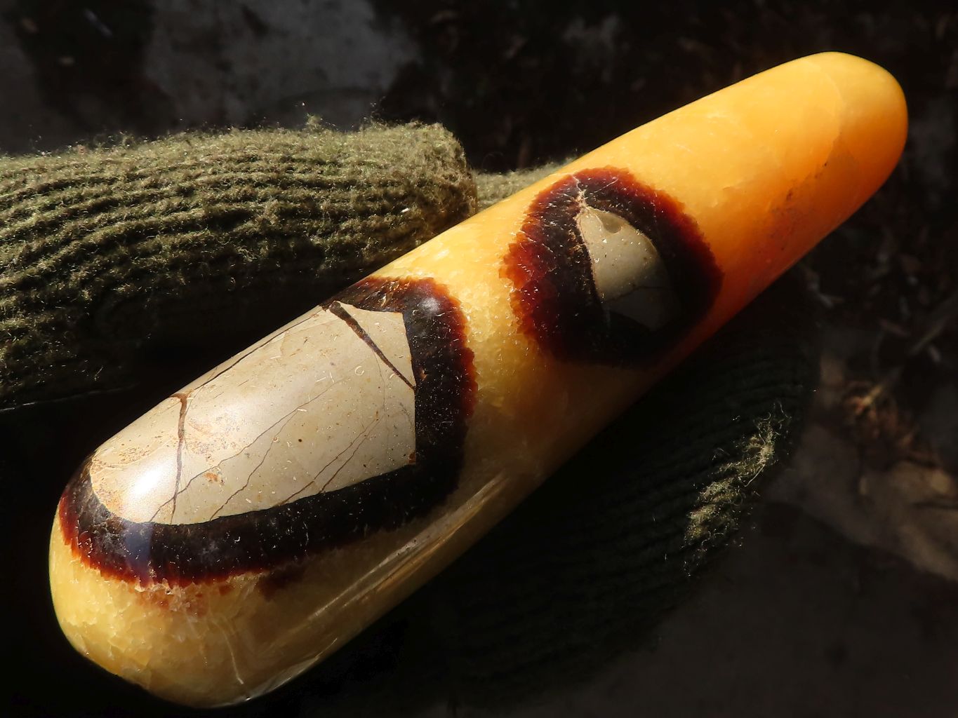 Polished Septerye Massage Wands x 5 From Madagascar - Toprock Gemstones and Minerals 