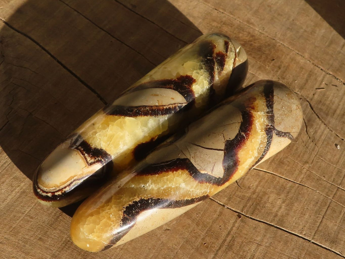 Polished Septerye Massage Wands x 5 From Madagascar - Toprock Gemstones and Minerals 