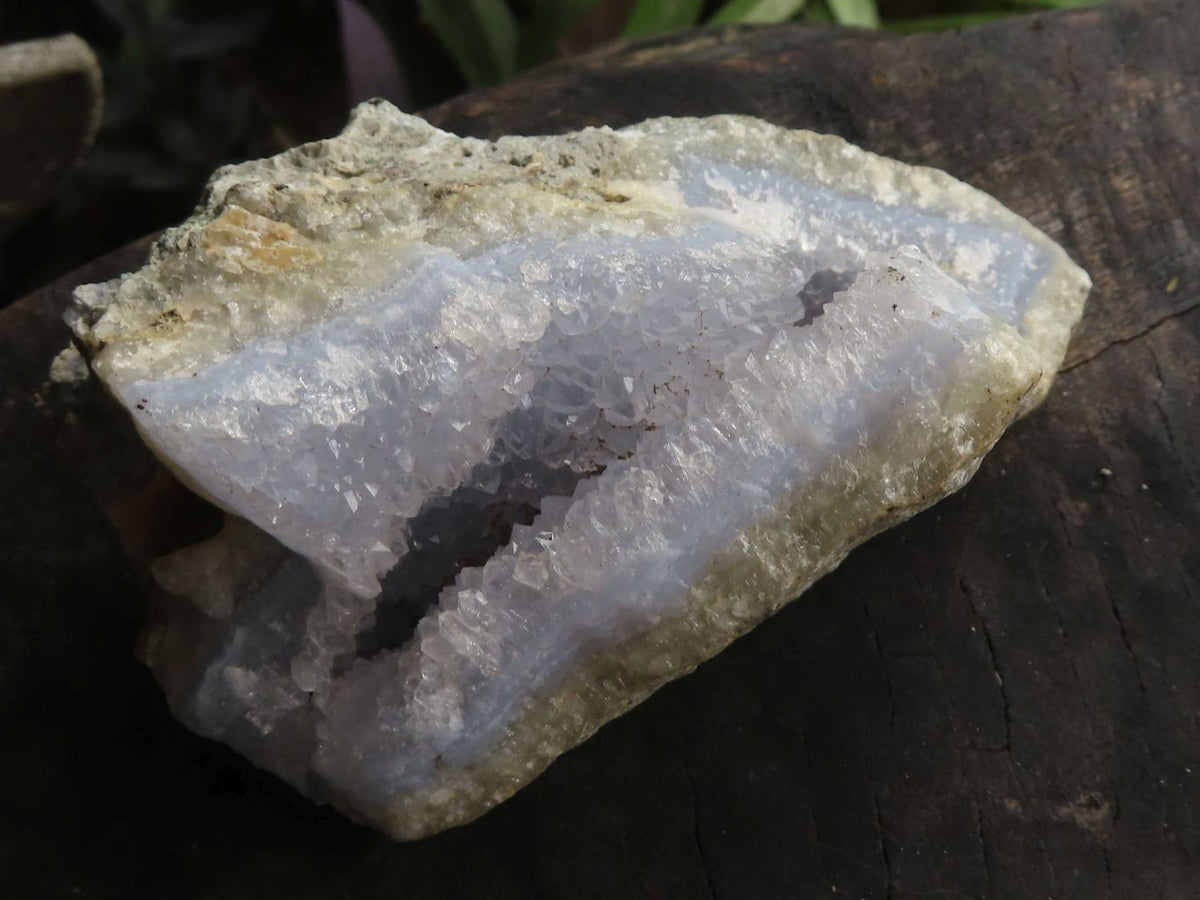 Polished One Side Polished Blue Lace Agate Specimens  x 6 From Malawi - TopRock