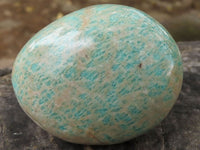 Polished Kobi Blue Amazonite Gallets x 14 From Zimbabwe - TopRock
