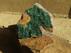 Natural Beautiful Crystalline Malachite Specimens  x 3 From Congo - Toprock Gemstones and Minerals 
