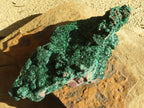 Natural Beautiful Crystalline Malachite Specimens  x 3 From Congo - Toprock Gemstones and Minerals 