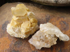 Natural Small Golden Lemonite / Limonite Quartz Clusters  x 36 From Zambia - Toprock Gemstones and Minerals 