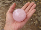 Polished Pink Rose Quartz Spheres  x 6 From Ambatondrazaka, Madagascar - TopRock