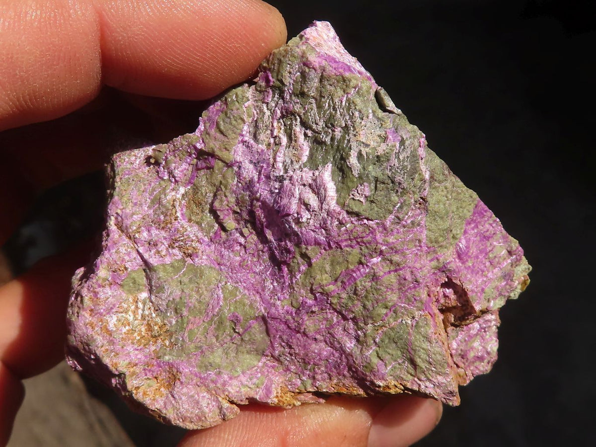 Natural Rough Stichtite Cobbed Specimens x 12 From Barberton, South Africa - Toprock Gemstones and Minerals 