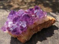 Natural Small Dark "Amethystos" Amethyst Clusters x 63 From Kwaggafontein, South Africa - TopRock