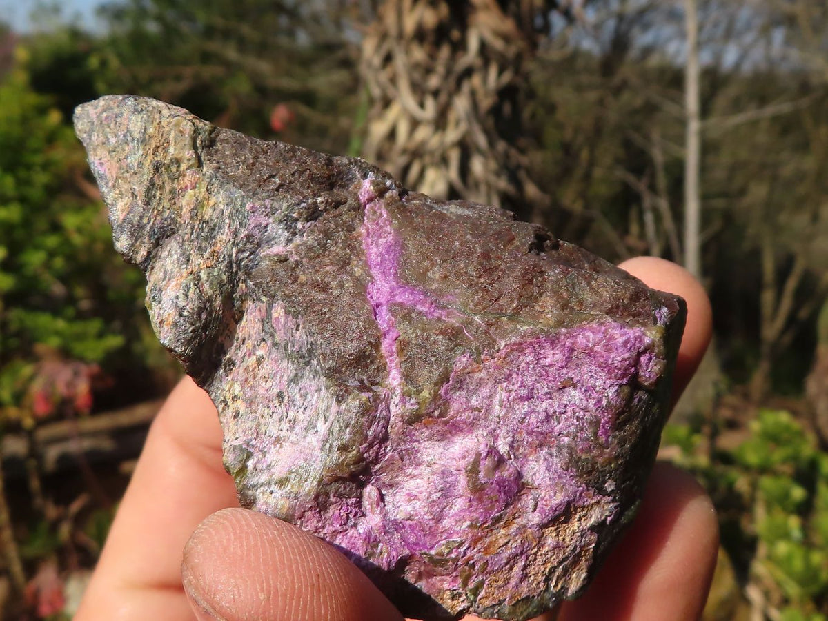 Natural Rough Stichtite Cobbed Specimens x 12 From Barberton, South Africa - Toprock Gemstones and Minerals 