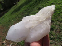 Natural Mixed Quartz Clusters & Crystals  x 4 From Madagascar - TopRock