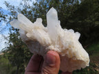 Natural Mixed Quartz Clusters & Crystals  x 4 From Madagascar - TopRock