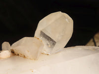 Natural Lovely White Quartz Clusters  x 2 From Madagascar - Toprock Gemstones and Minerals 