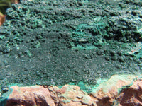 Natural Malachite Crystalline Specimens x 3 From Tenke Fungurume, Congo - TopRock
