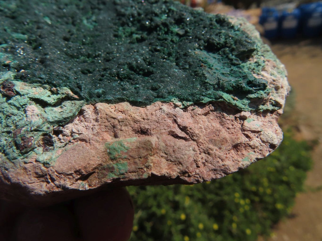 Natural Malachite Crystalline Specimens x 3 From Tenke Fungurume, Congo - TopRock
