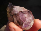 Natural Smokey Window Amethyst Crystal Specimens  x 12 From Chiredzi, Zimbabwe - Toprock Gemstones and Minerals 