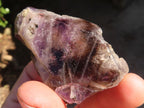 Natural Smokey Window Amethyst Crystal Specimens  x 12 From Chiredzi, Zimbabwe - Toprock Gemstones and Minerals 