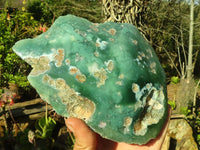 Polished One Side Polished Emerald Mtorolite Plates  x 2 From Zimbabwe - Toprock Gemstones and Minerals 