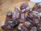 Natural Mine Run Mini to Small Amethyst/Smokey Quartz Crystals - sold per 500g - From Chiredzi, Zimbabwe - TopRock