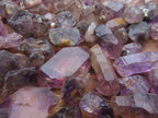 Natural Mine Run Mini to Small Amethyst/Smokey Quartz Crystals - sold per 500g - From Chiredzi, Zimbabwe - TopRock