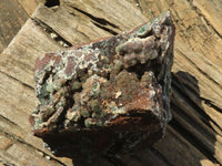 Natural Drusy Coated Ball Malachite On Dolomite Specimen  x 1 From Likasi, Congo - Toprock Gemstones and Minerals 