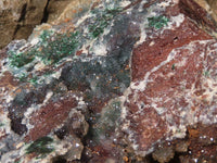 Natural Drusy Coated Ball Malachite On Dolomite Specimen  x 1 From Likasi, Congo - Toprock Gemstones and Minerals 