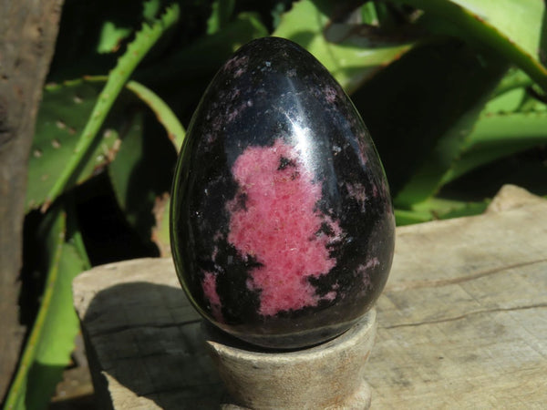 Polished Rhodonite Eggs x 6 From Madagascar - TopRock