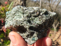 Natural Rare Emerald Mica In Matrix Cobbed Specimens x 6 From Mutoko, Zimbabwe - Toprock Gemstones and Minerals 