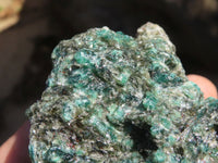 Natural Rare Emerald Mica In Matrix Cobbed Specimens x 6 From Mutoko, Zimbabwe - Toprock Gemstones and Minerals 