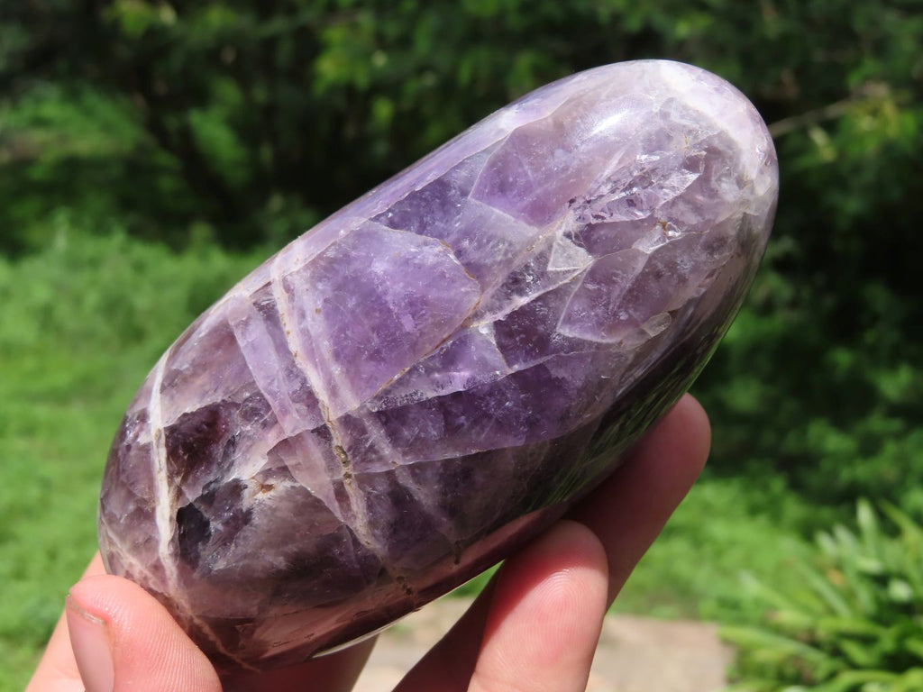 Polished Dream Amethyst Standing Free Forms x 5 From Madagascar - TopRock