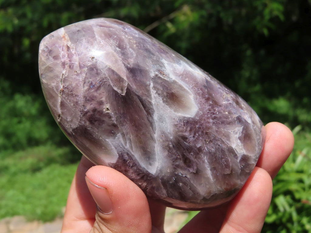 Polished Dream Amethyst Standing Free Forms x 5 From Madagascar - TopRock