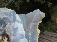 Polished Etched Blue Lace Agate Chalcedony Nodules x 10 From Malawi - TopRock